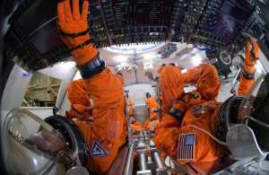 NASA Orion Spacecraft cockpit 2014