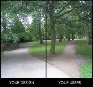 design vs users